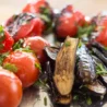 Roasted Eggplant with Tomatoes